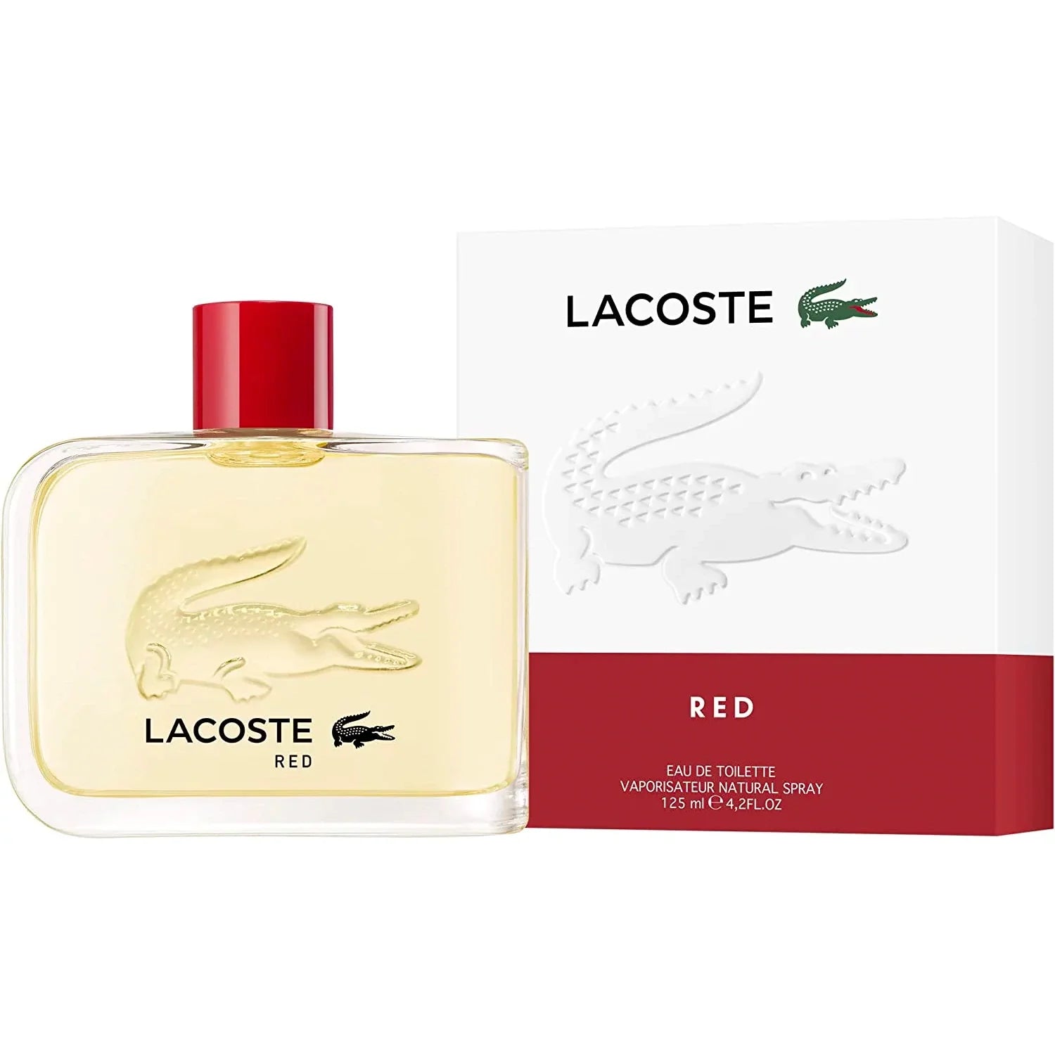 Lacoste Red Eau de Toilette 125 ml para Hombre